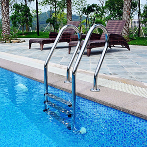 Échelle de <span class=keywords><strong>piscine</strong></span> Water Faery en acier inoxydable 304 316 avec <span class=keywords><strong>marches</strong></span> antidérapantes pour piscines enterrées extérieures - Product Image 1