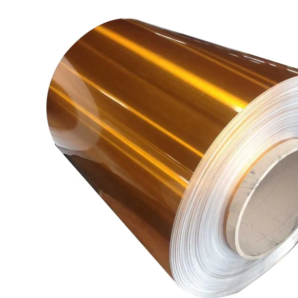Lanren high quality PE/PVDF Color coated aluminum coil