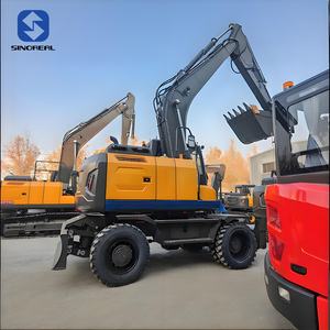 Excavadora Pequeña <span class=keywords><strong>de</strong></span> Ruedas <span class=keywords><strong>de</strong></span> 18 Toneladas, Confiable, Equipada con Cabina para el Conductor, Apta para Construcción Municipal y Obras Viales - Product Image 4