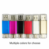 Nouvelle clé USB 2.0 OTG 128 Go, stockage externe haute vitesse, clé USB en plastique + métal, garantie 3 ans