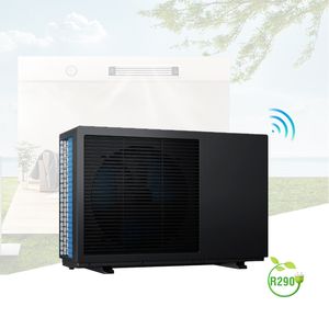 ปั๊มความร้อนไฟฟ้าประสิทธิภาพสูงจากสหภาพยุโรป ควบคุมผ่าน WiFi อินเวอร์เตอร์เต็มรูปแบบ ใช้สารทำความเย็น EVI R290 กำลังไฟ 12KW สำหรับทำความร้อนและความเย็น ระดับประหยัดพลังงาน A+++ เหมาะสำหรับโรงแรม - Product Image 1