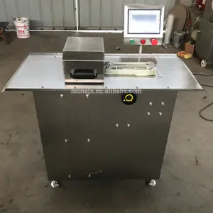 Máquina neumática de llenado de salchichas, máquina de fabricación de jamón, precio de llenado de salchichas de giro automático