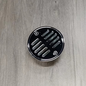 Siphon de sol en laiton chromé de style rond <span class=keywords><strong>pour</strong></span> balcon et salle de bain, anti-colmatage, robuste et à forte capacité de charge, <span class=keywords><strong>pour</strong></span> <span class=keywords><strong>garage</strong></span> - Product Image 5