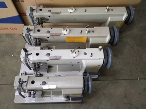 Machine à coudre industrielle à point droit à grande vitesse pour matériaux lourds HK-4400-Long Arm 250mm 380mm 457mm 635mm - Product Image 3