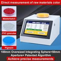 Marca propia LS177 D/8 Instrumentos de medición de color de escritorio Pigmentos Colorímetro Espectrofotómetro digital