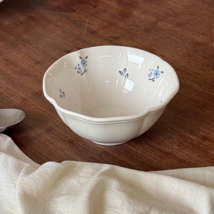 white-5 inch bowl
