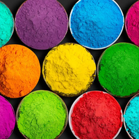 Oxyde de fer rouge, jaune, noir, vert, bleu, pigment d'oxyde de fer, pigment hydrosoluble, largement utilisé dans les aliments, les cosmétiques et les textiles