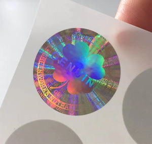 Pegatinas láser 3d de impresión personalizada, etiquetas adhesivas de holograma personalizadas, diseño gratuito - Product Image 5