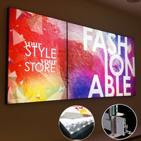 Produsen Kotak Cahaya Grafis Silikon Satu Sisi Grosir, Layar LED SEG Slim Indoor dengan Bingkai Aluminium untuk Lobi Hotel