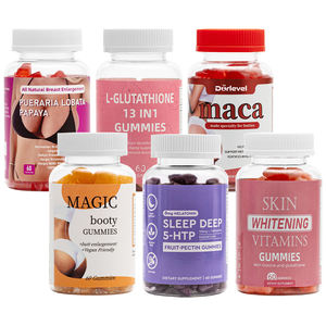 Premium 5-HTP Vegan Gummies <span class=keywords><strong>B6</strong></span> vitamini 60 çiğneme ayılar yetişkinler için ruh hali desteği için ama hamile kadınlar için değil - Product Image 5