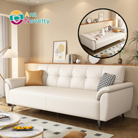 Nouveau Canapé Design pour Salon, Modèle Droit, Convertible en Lit, Fauteuils