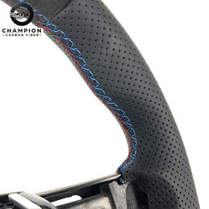 BMW için karbon Fiber direksiyon M2 M3 M4 F10 F11 F12 F15 F16 F20 F21 F22 F30 F31 F32 F34 otomotiv iç - Product Image 4