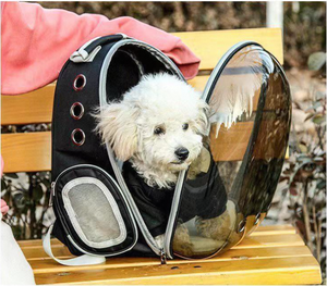 Zaino per gatti Designer borsa da viaggio per cani di lusso Space <span class=keywords><strong>Capsule</strong></span> Bubble trasportino portatile trasparente per animali domestici - Product Image 3