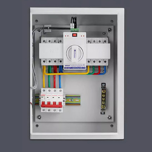 Özelleştirilmiş Çift Güçlü 220V/380V Yangın Söndürme Otomatik Transfer Anahtarı Dağıtım Kontrol Kutusu 10-100A Akım Kapasiteli - Product Image 3