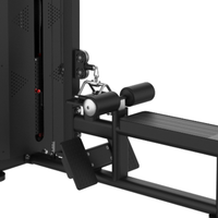 Máquina Comercial de Polea Horizontal y Remo Sentado para Entrenamiento de Espalda