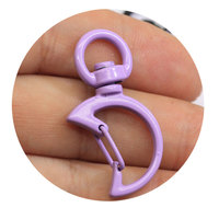 Fermoir à homard pivotant en métal, mignon fermoir à coquille, pouce, lune, étoile, fleur, cœur, bijoux, pièces