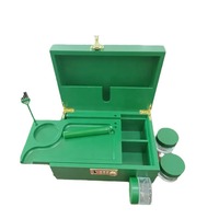 Caja de Madera de Bambú Portátil de Alta Calidad Personalizada con Bandeja de Servicio con Cerradura de Lujo para Fumar