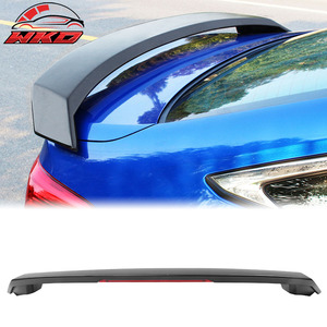 เหมาะสำหรับ Honda Civic รุ่นที่ 11 ซีดาน 4 ประตู ปี 22-26 รุ่น Modulo MD Sty (ไฟไม่ใช้งานได้จริง ไม่ต้องใช้สายไฟ) สปอยเลอร์ท้ายรถสีดำด้าน - Product Image 1