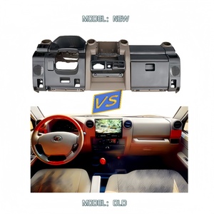 Para Toyota Land Cruiser Serie LC70 2007-2022 Cubierta de Salpicadero Estilo de Actualización Antiguo/Nuevo LC76/79 Accesorio <span class=keywords><strong>Interior</strong></span> de <span class=keywords><strong>Coche</strong></span> - Product Image 4