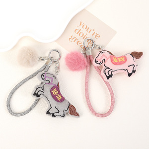 โซ่คล้อง<span class=keywords><strong>โทรศัพท์</strong></span>รูปม้ากับราศีที่ประสบความสำเร็จเชือกแขวนกระเป๋าอเนกประสงค์สำหรับแขวนกระเป๋า - Product Image 2