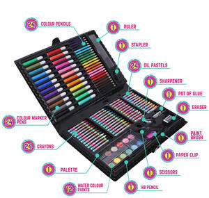 Set Artistico per Bambini 118 Pezzi, Età 3+, Professionale, Non Tossico, per Disegno e Pittura - Product Image 3