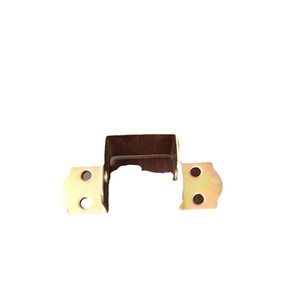 Équerre d'angle en U 30x28mm en acier laminé à froid, accessoire de quincaillerie pour cadre de lit, pièce estampée - Product Image 3
