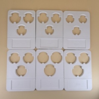 Support de pièces de monnaie en acrylique scellé par ultrasons, grande taille, pour 3 pièces, multi-emplacements, affichage transparent intégral, anti-poussière et anti-oxydation