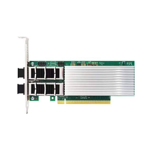 Brand-new Original Brand Internal Ethernet Server Fiber Network Card E810-CQDA2 100G Dual-Port Supports ROCEV2 in Stock