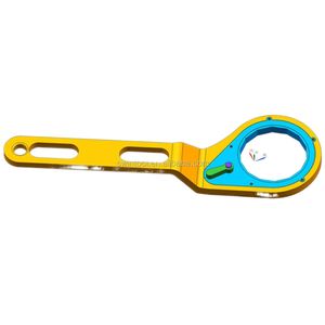 Clé à cliquet pour tuyaux avec poignée longue en acier, légère, pour diverses applications de construction - Product Image 4