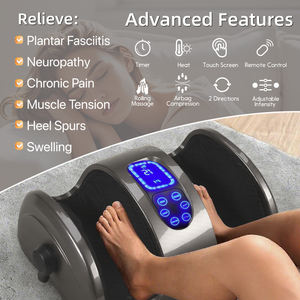 Reflexología terapéutica Amasado y balanceo para pies Tobillo Pierna Pie y pantorrilla Masajeador Shiatsu Masajeador de pies - Product Image 3