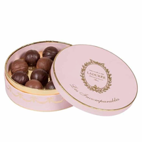 Anpassbare Starre Karton-Schachtel für Süßigkeiten und Schokolade mit Unterteilungen für Macarons, Cupcakes & Bonbons Verpackung Geprägt & UV-Beschichtet