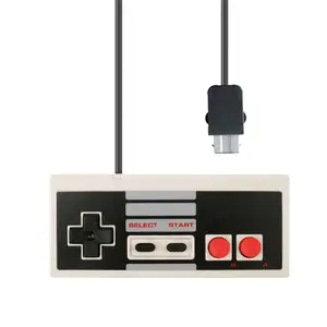 ตัวควบคุมสำหรับ NES รุ่นคลาสสิคขนาดเล็ก,จอยสติ๊กเกมแพดสำหรับ Nintendo ความบันเทิงระบบควบคุมสำหรับ USB PC