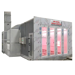 Giá rẻ điện/DIESEL sưởi ấm phun Booth với DIESEL Burner CE chứng nhận tùy chỉnh tự động cơ thể sơn nướng chức năng sấy khô - Product Image 4