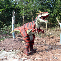 Costume de dinosaure animatronique réaliste en acier Dino Alive pour adultes, parcs d'aventure, musées, garderies et écoles - Utilisation intérieure/extérieure
