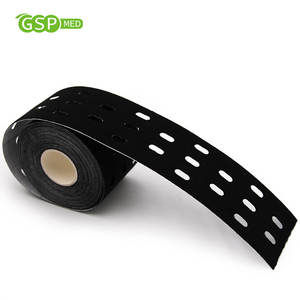 5cm * 5m bande de kinésiologie poreuse coton respirant hyposensible thérapeutique K bande élastique sport <span class=keywords><strong>Kinesio</strong></span> bande échantillon Support - Product Image 6