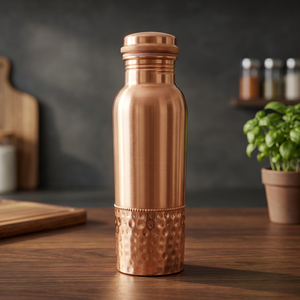 Infusor de Té de Acero Inoxidable con Diseño Martillado de Cobre Liso, Libre de BPA, Ecológico, Apto para Lavavajillas, con Revestimiento Anticorrosión, 750 ml - Product Image 1