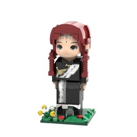 Nouveautés Jizai : Figurines en plastique personnalisées, miniatures éducatives, ensemble de blocs de construction de dessins animés DIY, cadeau idéal