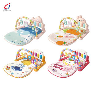 Tapis d'Éveil Musical Activité Bébé Chengji avec Jouet Lapin Dessin Animé et <span class=keywords><strong>Piano</strong></span> <span class=keywords><strong>pour</strong></span> Nouveau-né - Product Image 1