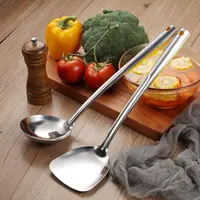 Grossiste spatule wok en acier inoxydable pour des ménages