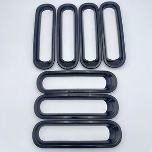 Insertos para Parrilla Delantera, Cubiertas Decorativas para Parrilla, Accesorios Exteriores para <span class=keywords><strong>Jeep</strong></span> Wrangler 2007-2018 JK & Unlimited Sports Sahara <span class=keywords><strong>Rubicon</strong></span> X - Product Image 5