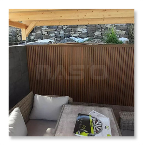 Pannello Murale Divisorio da Esterno <span class=keywords><strong>3D</strong></span> in WPC Composito <span class=keywords><strong>Legno</strong></span>-Plastico, Impermeabile ed Ecologico, per Rivestimenti Interni ed Esterni - Product Image 2