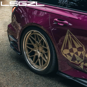 LSGZL dövme 2 parça alaşım 16-26 inç 5x114.3 5x120 6x139.7 5x127 tekerlekler özel lüks jantlar - Product Image 1
