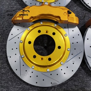 Kit <span class=keywords><strong>de</strong></span> freinage pour voiture avec étrier <span class=keywords><strong>de</strong></span> <span class=keywords><strong>frein</strong></span> à 6 pistons, étrier <span class=keywords><strong>de</strong></span> <span class=keywords><strong>frein</strong></span> à 4 pistons et <span class=keywords><strong>frein</strong></span> à main intégré pour Alphard 30/40, Mazda CX5, Corvette C8 - Product Image 2