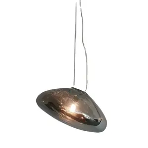 HITECDAD Modern Fashion Cloth Bag Glass Chandelier Fixture G9 Led chandeliers pendant lights for Dining Room Chandelier