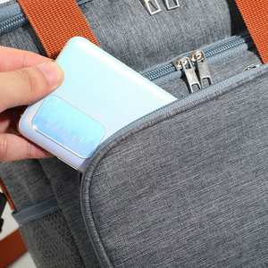 Customize <b>Lunch</b> <b>Bag</b> for Women Men Double Deck <b>Lunch</b> Box Leakproof Insulated Soft Large <b>Adult</b> <b>Lunch</b> Cooler <b>Bag</b> for Work - Product Image 5