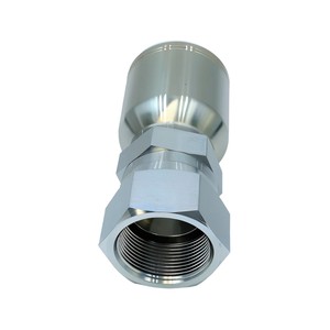 28611 JIS métrica fêmea acessórios hidráulicos Swagelok tubo giratório adaptador JIC 60 CONE SEAT mangueira hidráulica acessórios de tubulação giratória