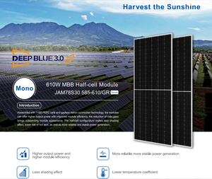 Panneau solaire JA Solar <span class=keywords><strong>JAM78S30</strong></span> 5850W, module demi-cellule MBB 590W-610W avec 156 cellules, certifié TUV, panneau solaire mono PERC - Product Image 6