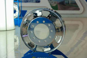 Nouveau camion 17.5X6.0 Jantes en acier Jantes en acier inoxydable Finition argentée - Product Image 4