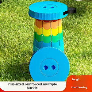 Taburete Plegable <span class=keywords><strong>de</strong></span> Plástico Resistente Mejorado, Soporta 400 lb, Portátil, Retráctil, Silla <span class=keywords><strong>de</strong></span> Jardín, Camping, Pesca, Muebles para Exteriores - Product Image 5