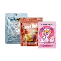 Emballages personnalisés pour aliments de Pâques, bonbons gélifiés, barbe à papa, sachets à fermeture éclair en aluminium, emballages en plastique PE PET, sacs en mylar pour sucreries